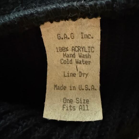 Vintage Embellished Longline Black Cardigan Studded Pearl Heavyweight Lagenlook - Picture 6 of 7